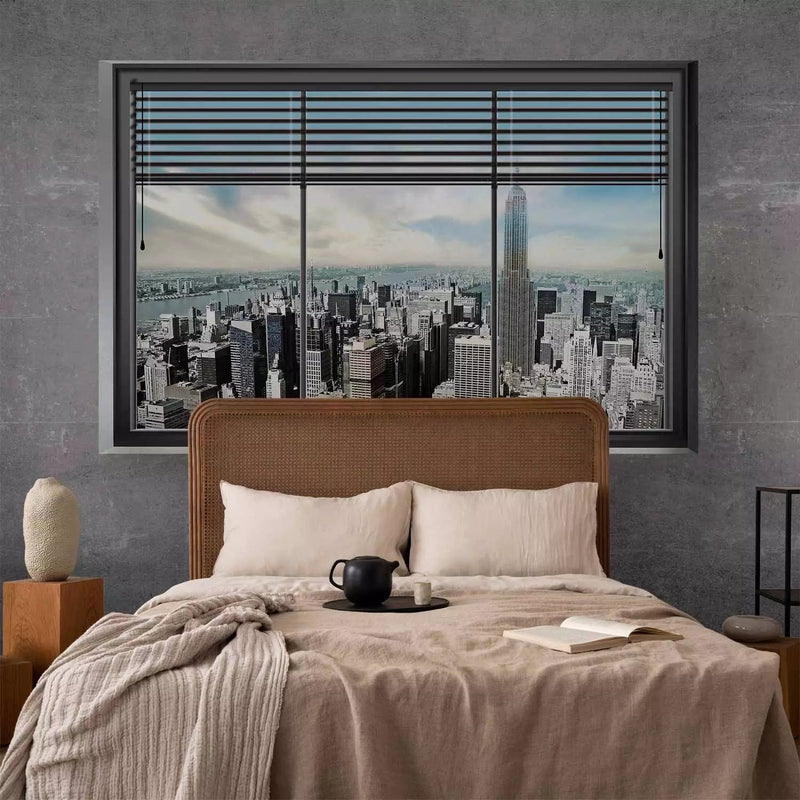 Wall Murals - View from the window to New York - 61568g -art