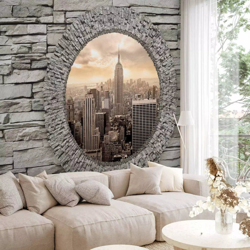 Fototapeet vaatega New Yorgile oma verandalt, 64468G-ART