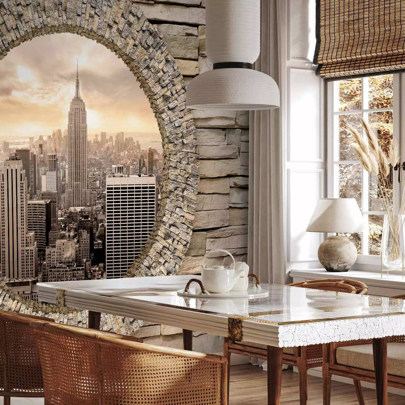 Wall Murals With New York views from your living room, 64466 G-art