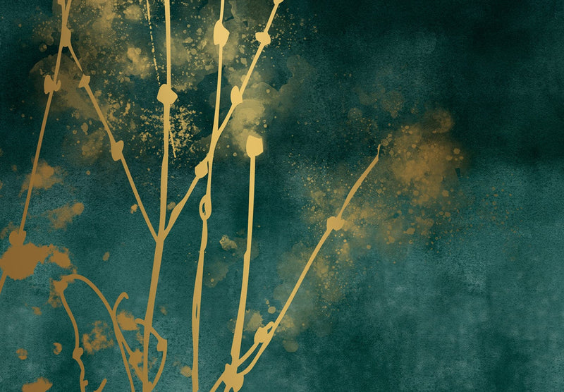 Fototapetes tirkīzā krāsā - Zelta zāle, 142501 G-ART