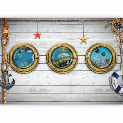 Wall Murals For children - underwater world view, 61262g -art