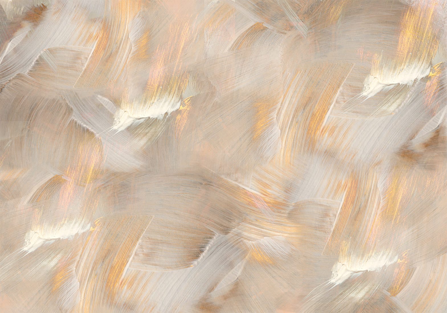 Abstrakta fototapete ar dinamiskiem, platiem otas triepieniem bēšā G-ART