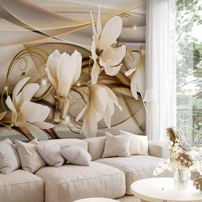  Wall Murals With magnolia's abstraction patterns, 64109 G-art