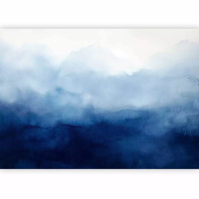 Abstract Wall Murals - Blue silence - made and sold by G-ART