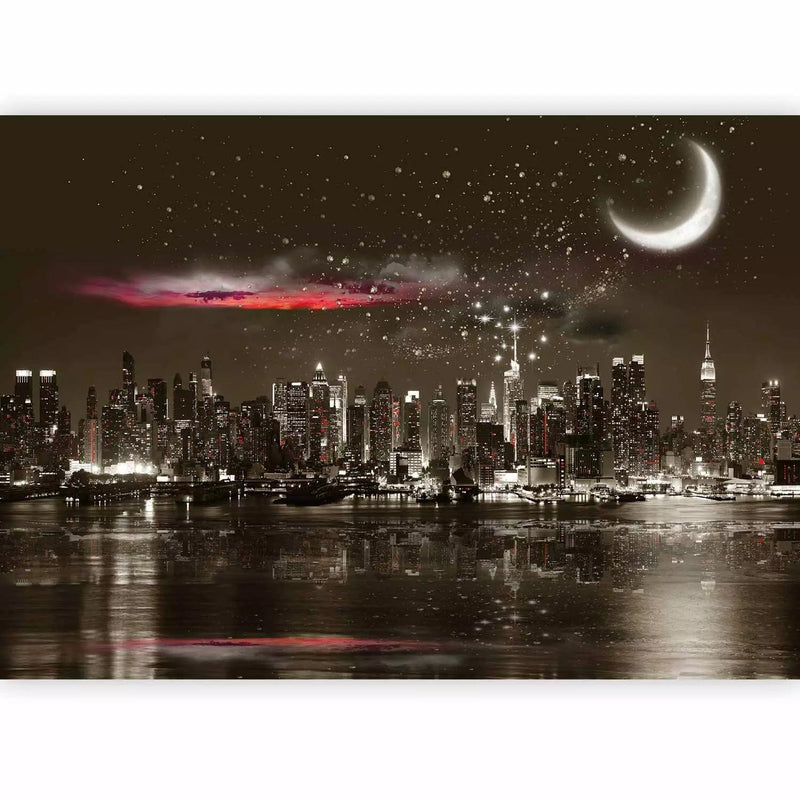 Wall Murals - Starry Sky - Night above New York, 62519 G -Art