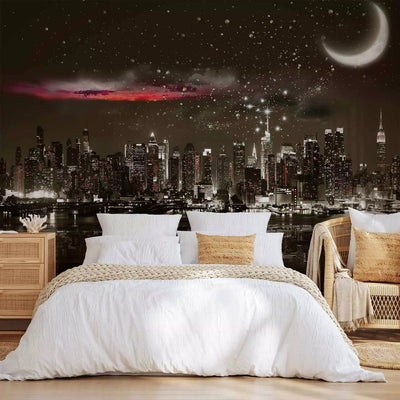 Wall Murals - Starry Sky - Night above New York, 62519 G -Art