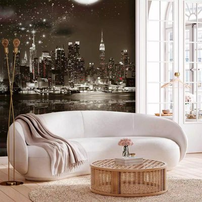 Wall Murals - Starry Sky - Night above New York, 62519 G -Art