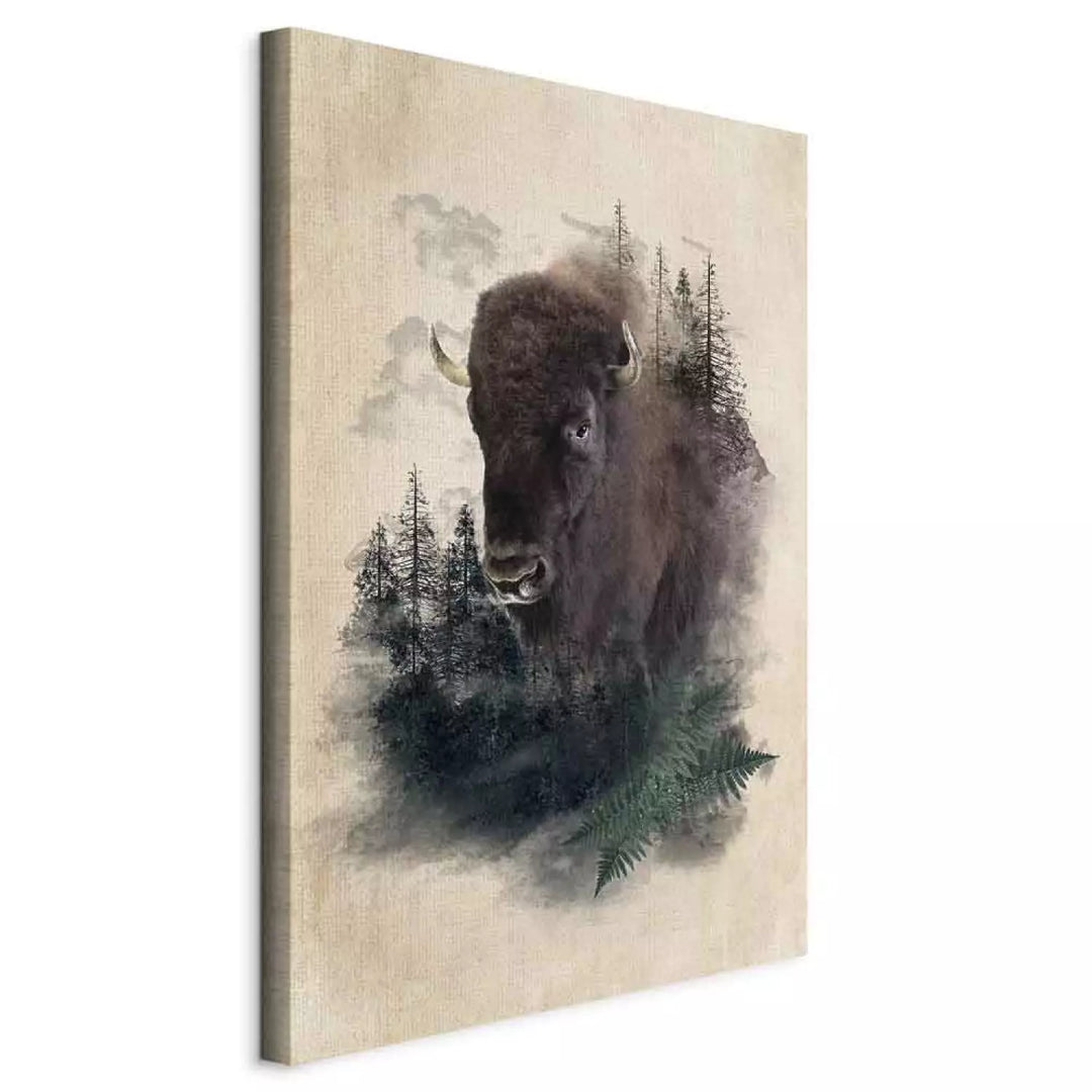 Canva Bison (x 1)