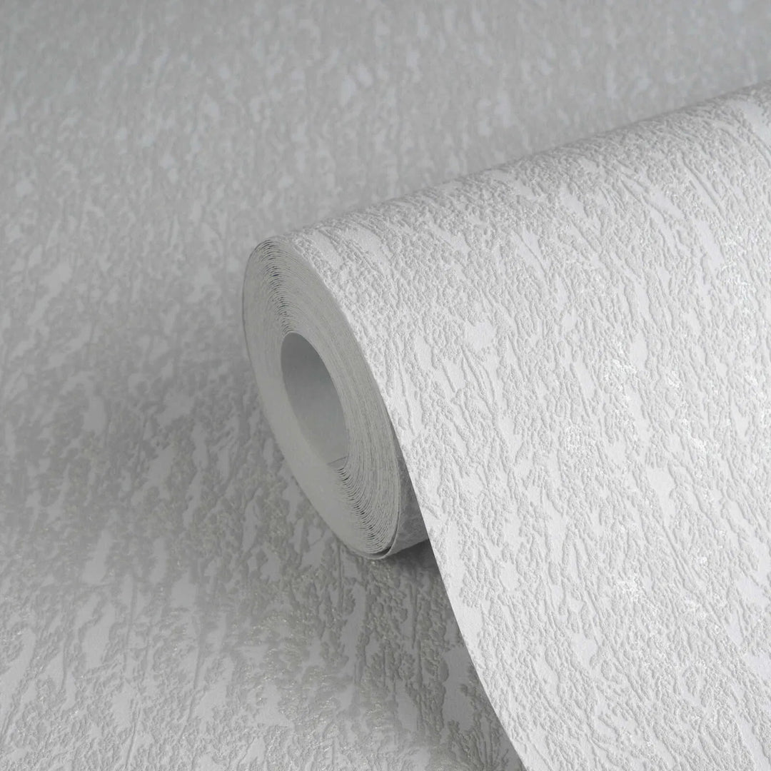 Gaiši pelēkas teksturētas tapetes (3010652) AS Creation