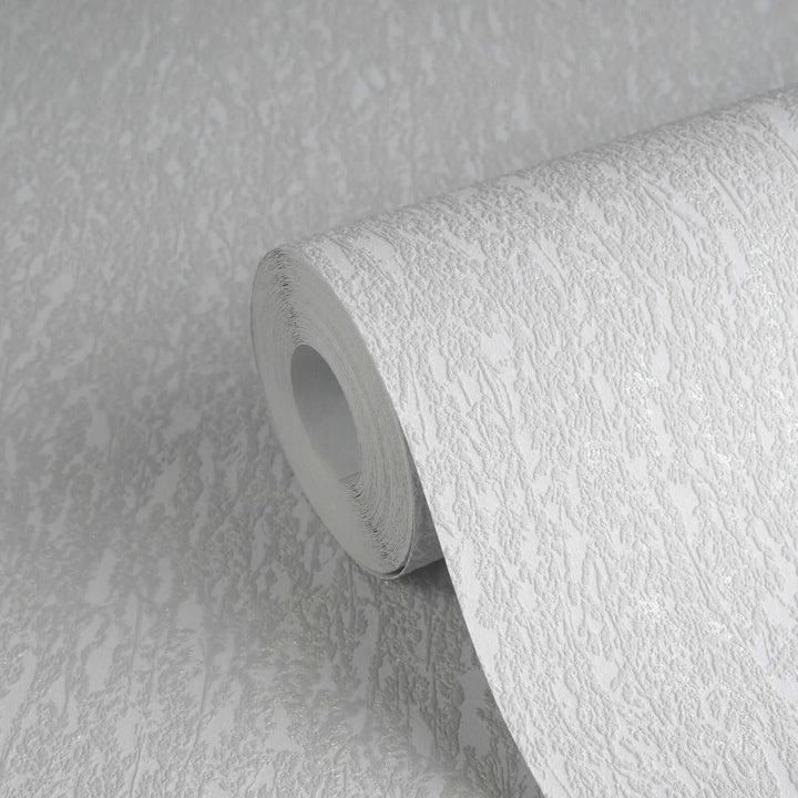 Gaiši pelēkas teksturētas tapetes (3010652) AS Creation