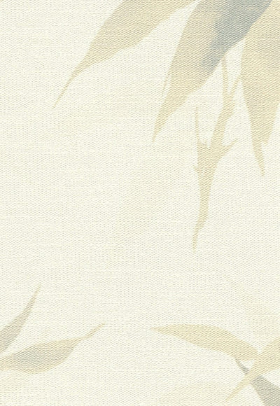Gaišas tapetes austrumu stilā ar bambusa lapām, RASCH 1440215 RASCH