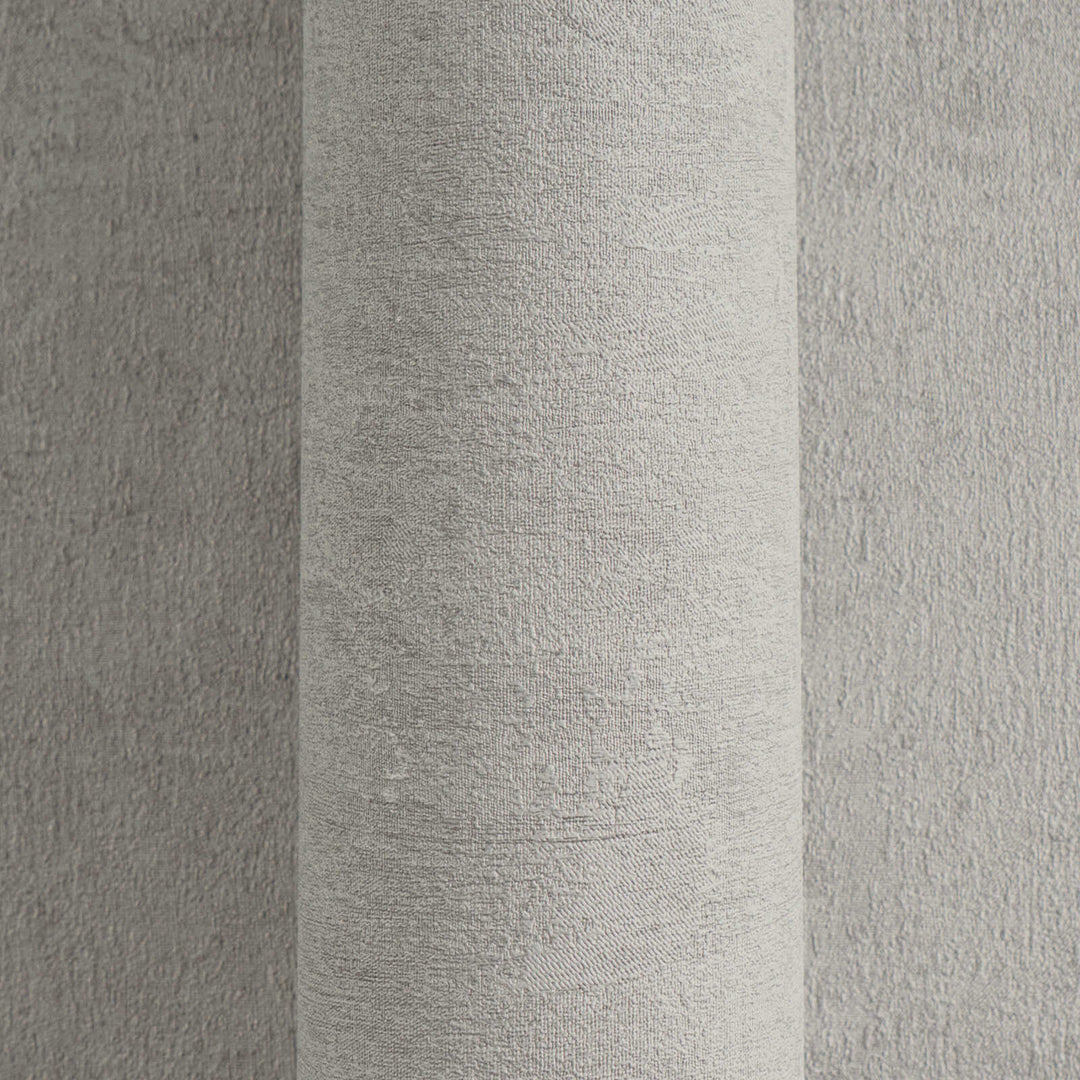 Light gray AS Creation non-woven wallpaper with concrete texture and slight gloss, 3007757
