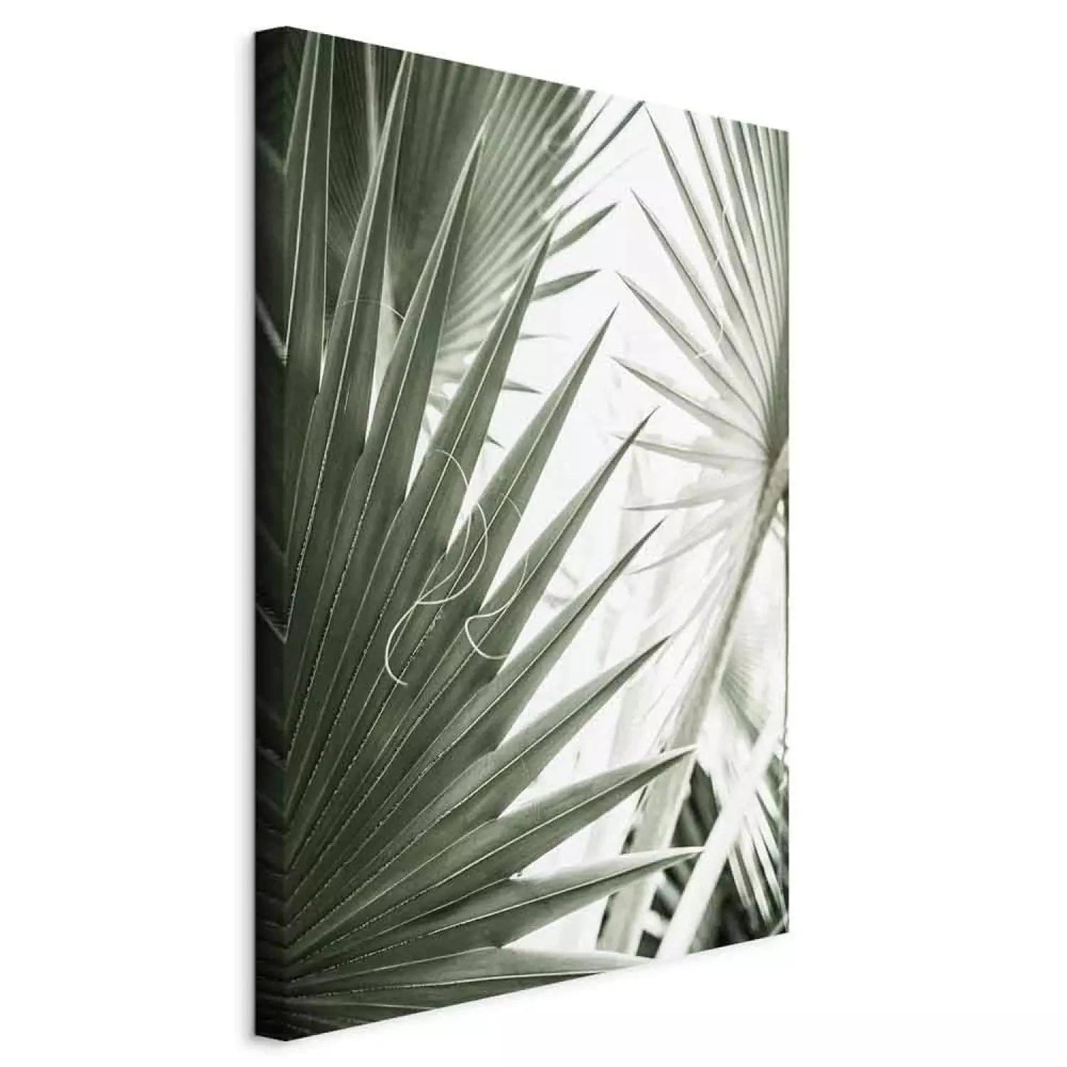 Glezna ar tropisku rakstu, Scandi Boho stilā (1 daļa), vertikāla, 135287  G-ART