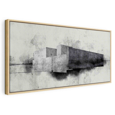 Glezna koka rāmī - Kubiska abstrakcija - Arhitektūras variācijas G ART