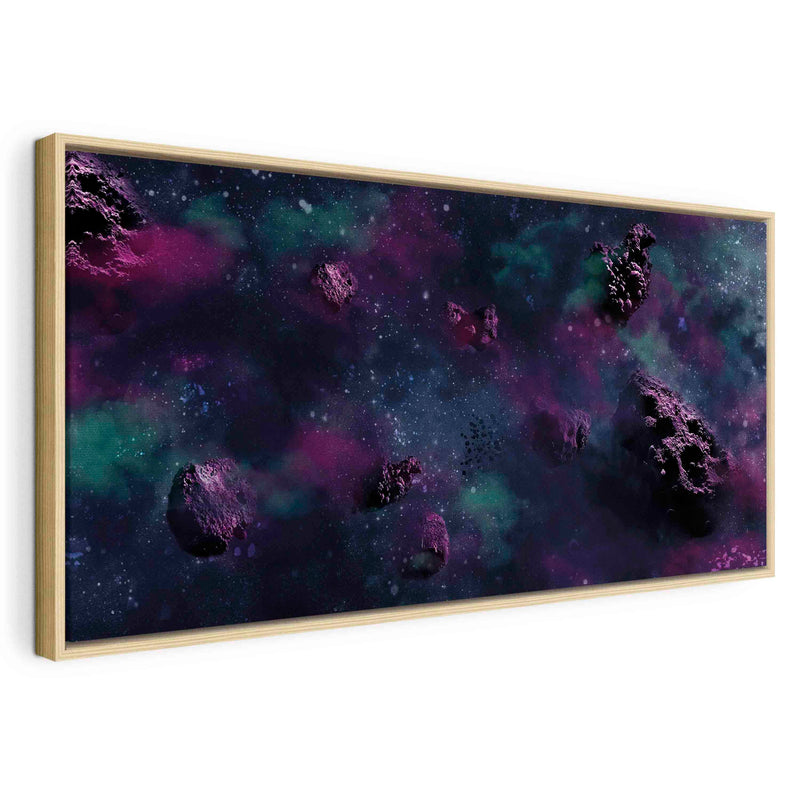 Painting in a wooden frame - Infinite space G ART