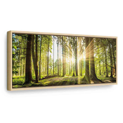 Painting in a wooden frame - Daylight G ART