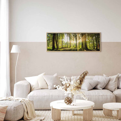 Painting in a wooden frame - Daylight G ART