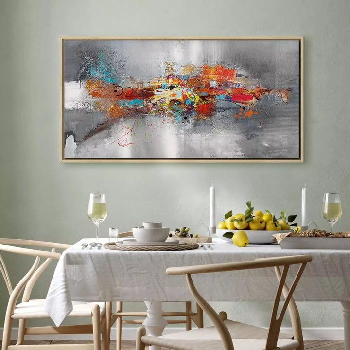 Glezna koka rāmī - Dominance - dāvana draugam ART XL