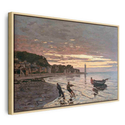 Painting in a wooden frame - Claude Monet reproduction G ART