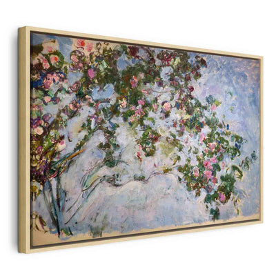 Painting in a wooden frame - Les Roses G ART