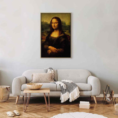 Painting in a wooden frame - Mona Lisa G ART