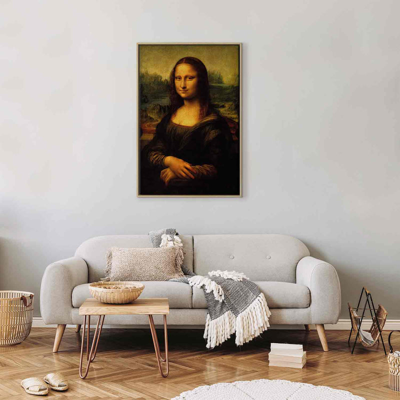 Painting in a wooden frame - Mona Lisa G ART