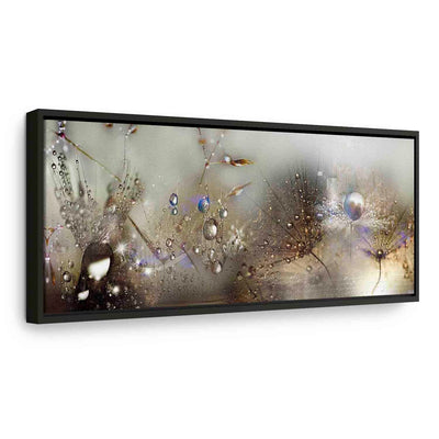 Painting in a black wooden frame - nature sounds g art