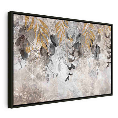 Painting in a black wooden frame - Touch of Angels G ART