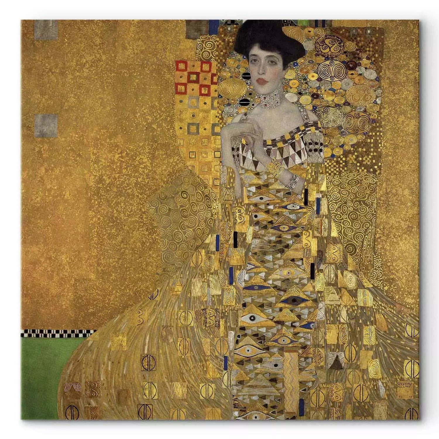 Gleznas reprodukcija uz audekla - Gustav Klimt - Adele Bloch, 150310 G-ART