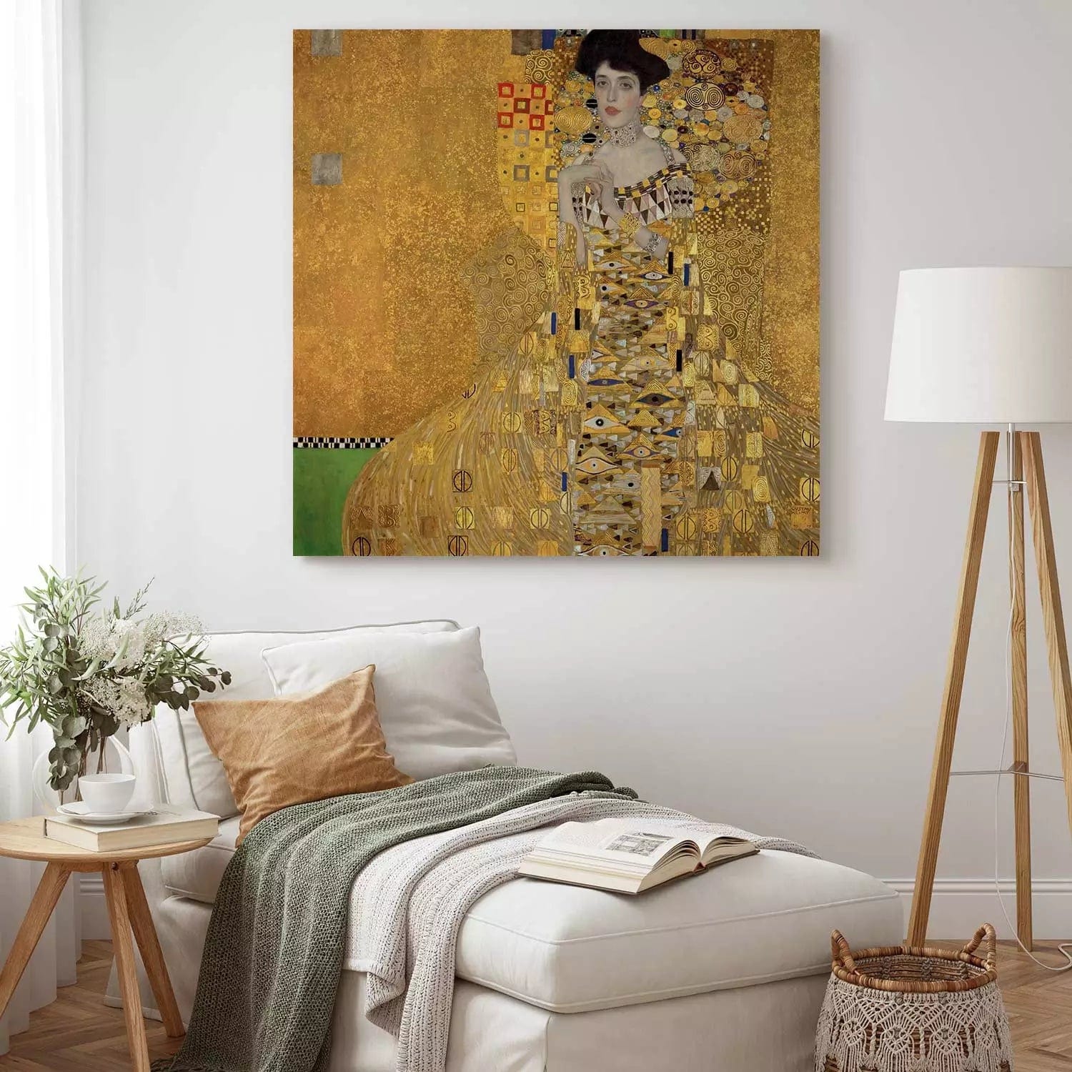 Gleznas reprodukcija uz audekla - Gustav Klimt - Adele Bloch, 150310 G-ART