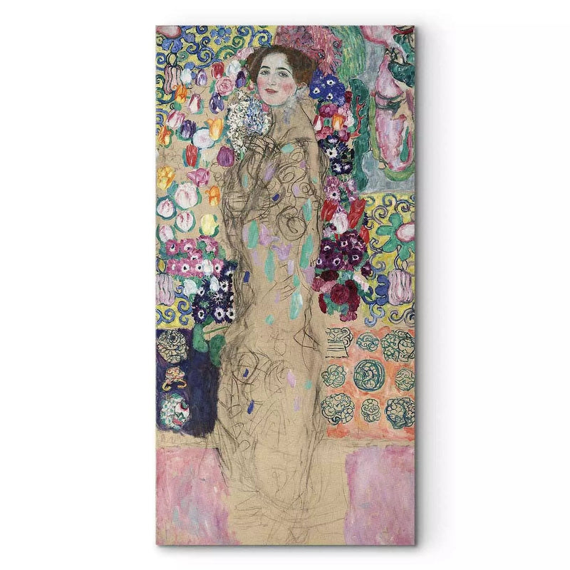 Gleznas reprodukcija - Gustav Klimt - Dāmas portrets (2. versija), pirkt G-ART