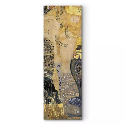 Gleznas reprodukcija - Gustav Klimt - Ūdens čūskas - augsta kvalitāte G-ART