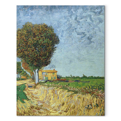 Maalauksen lisääntyminen (Vincent Van Gogh) - Avenue lähellä Arlas G -taidetta