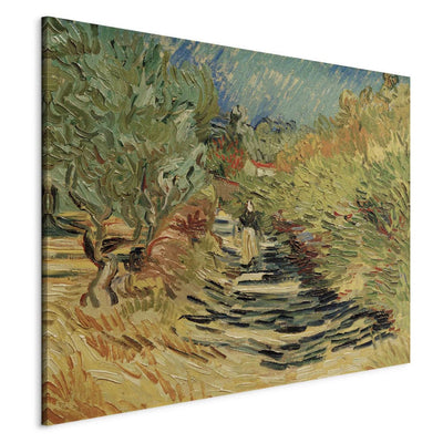 Gleznas reprodukcija (Vinsents van Gogs) - Ceļš pie Saint-Remy G ART