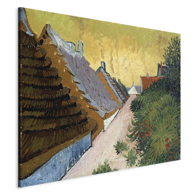 Reproduction of painting (Vincent van Gogh) - Road Saintes -Maries G Art