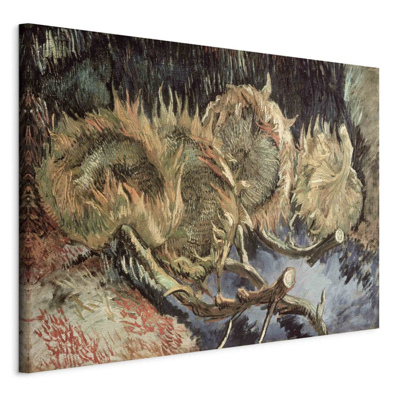 Gleznas reprodukcija (Vinsents van Gogs) - Četras saulespuķes G ART