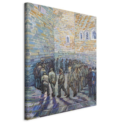 Reproduction of painting (Vincent van Gogh) - Prison with Prisoners G Art