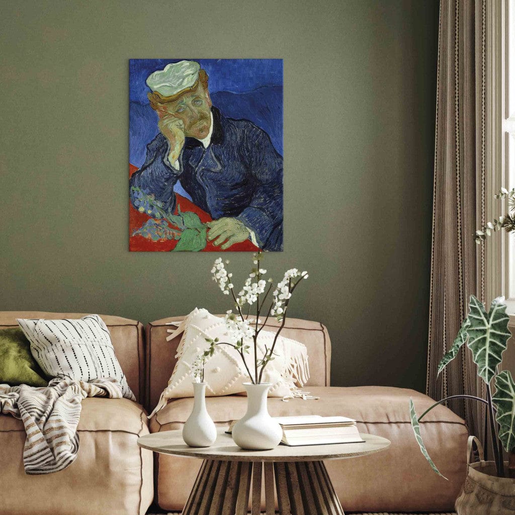 Gleznas reprodukcija /Vinsents van Gogs/ - Dr. Gacheta portrets G ART