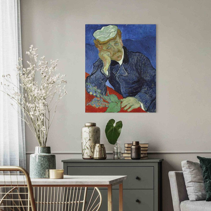 Gleznas reprodukcija /Vinsents van Gogs/ - Dr. Gacheta portrets G ART