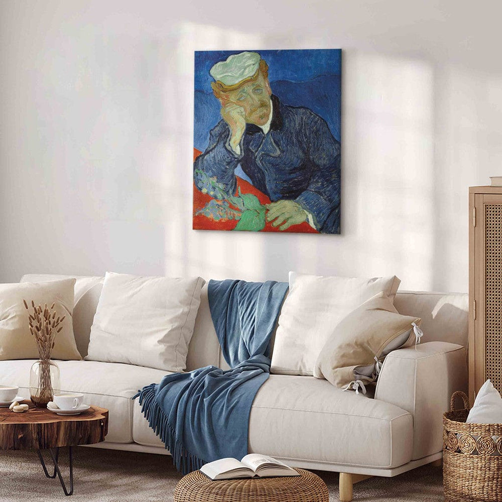 Gleznas reprodukcija /Vinsents van Gogs/ - Dr. Gacheta portrets G ART