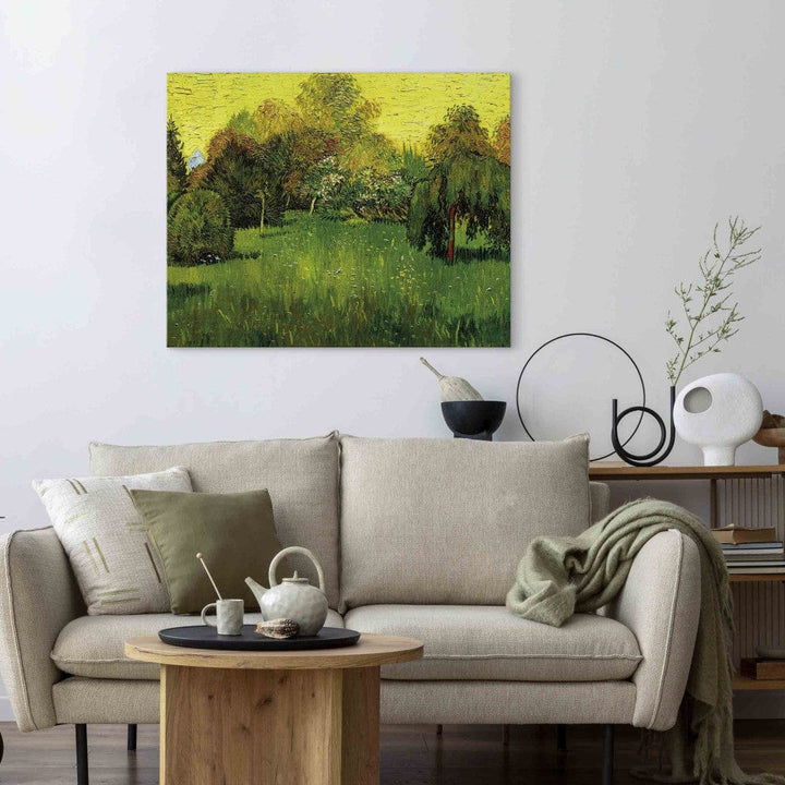 Gleznas reprodukcija /Vinsents van Gogs/ - Dzejnieka dārzs G ART