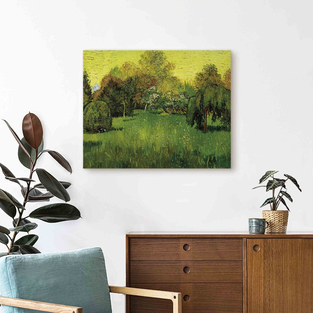 Gleznas reprodukcija /Vinsents van Gogs/ - Dzejnieka dārzs G ART