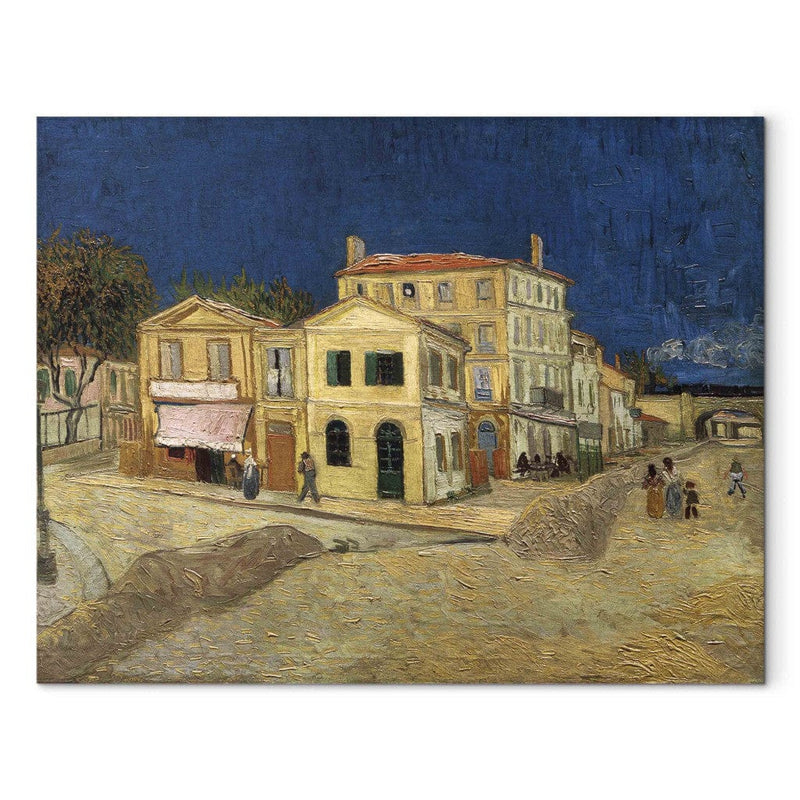 Reproduction of painting (Vincent van Gogh) - Yellow House II G Art