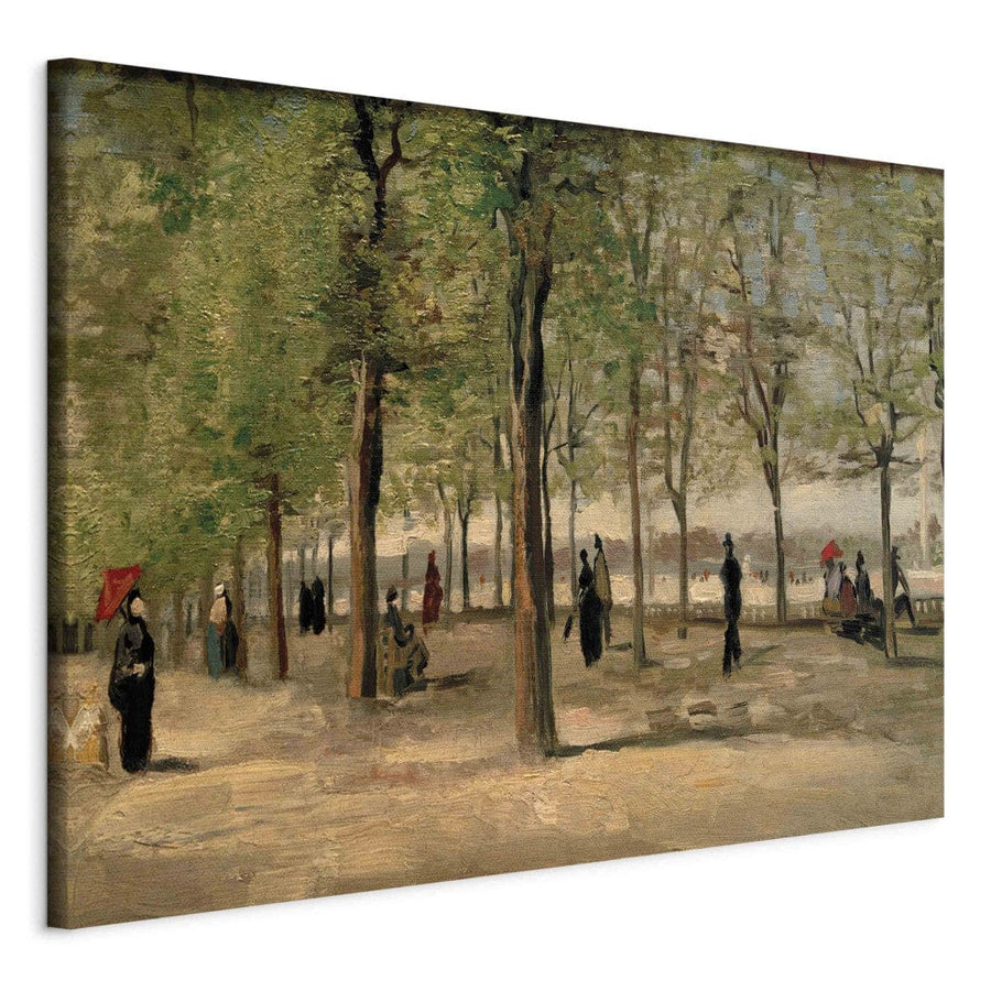 Gleznas reprodukcija /Vinsents van Gogs/ - Ielija Luksemburgas dārzā /Jardin du Luxembourg/ G ART