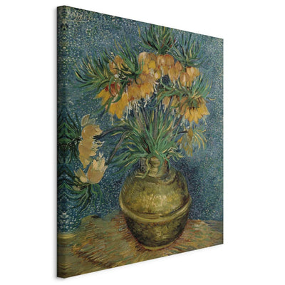 Reproduction of painting (Vincent van Gogh) - in the vase of the Caesarial Fritillary GO