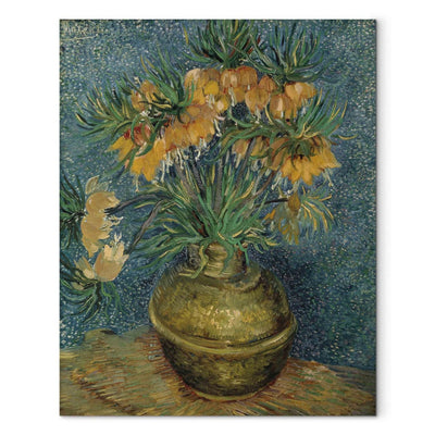 Reproduction of painting (Vincent van Gogh) - in the vase of the Caesarial Fritillary GO