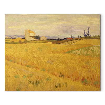 Reproduction of painting (Vincent van Gogh) - Corn field G Art