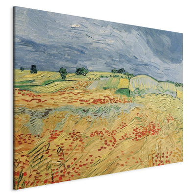 Reproduction of painting (Vincent van Gogh) - Fields with flowering poppies G Art