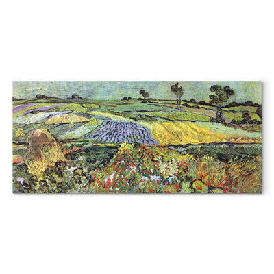 Reproduction of painting (Vincent van Gogh) - Fields in Oversa G Art