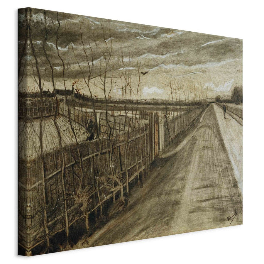 Gleznas reprodukcija /Vinsents van Gogs/ - Lauku ceļš G ART